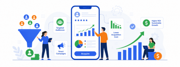 Acquisition Cost Reduction mobile development