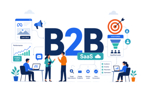 B2B & SaaS Leads through meta ad