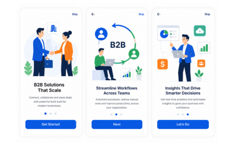 B2B & SaaS Mobile app
