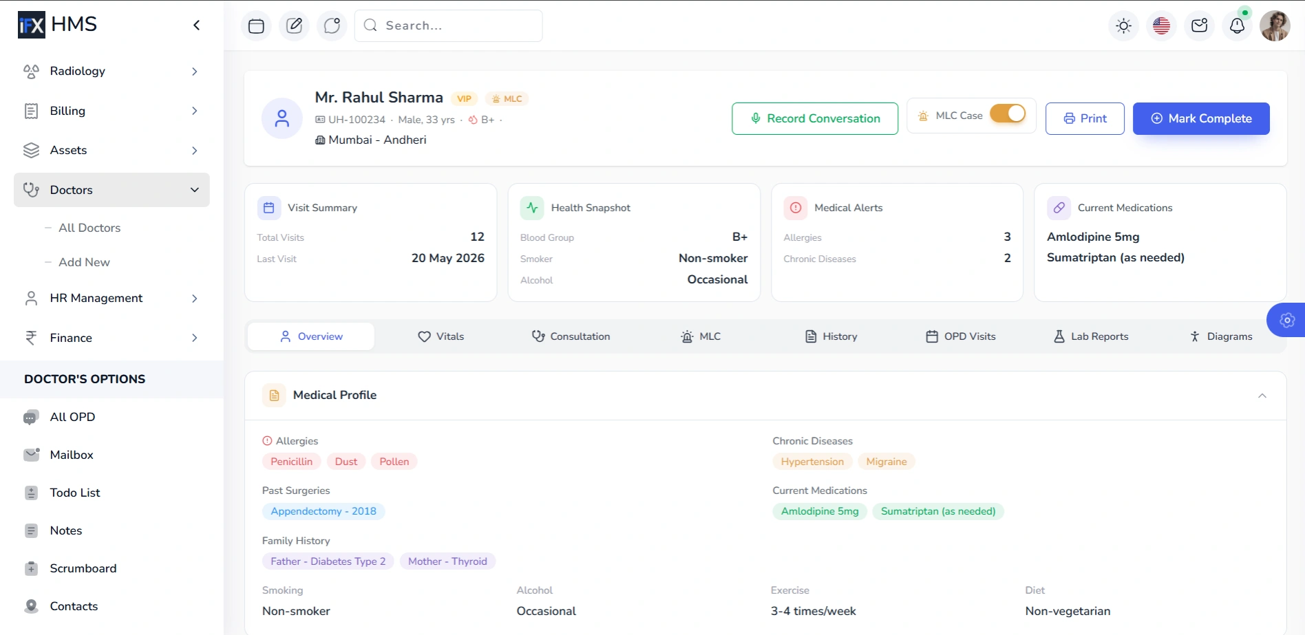 electronic medical records EMR